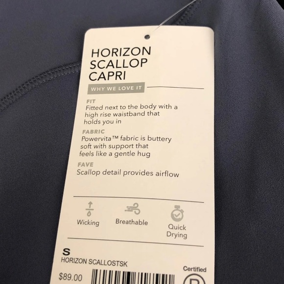 Horizon scallop Capri leggings - Picture 9 of 9